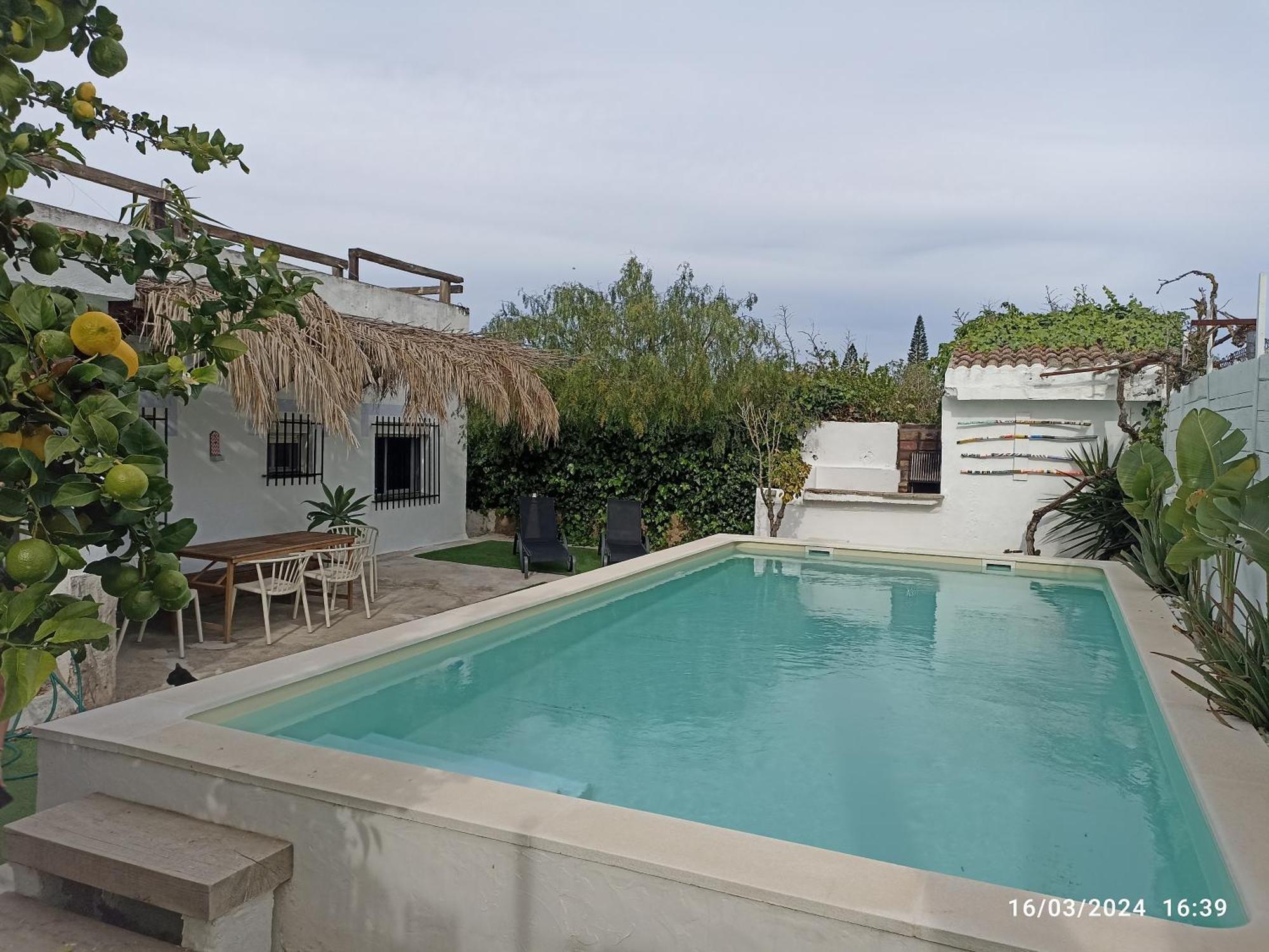 Casa, Piscina, Jacuzzi, Garaje, Barbacoa. Villa Chiclana de la Frontera Exterior photo